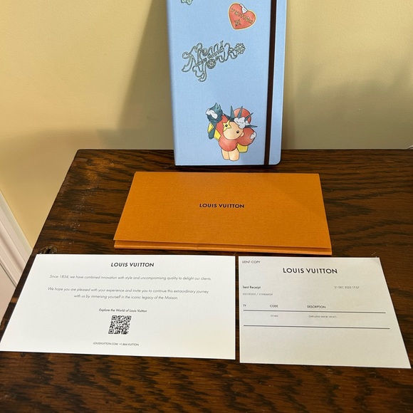 Louis Vuitton Other - Louis Vuitton Jane New York Notebook with Vivienne as Lady Liberty.